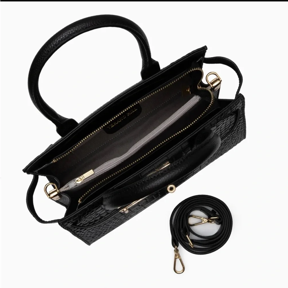 Sage Green, Verano Hill Genuine Leather Marseille Bag - Picture 5 of 7